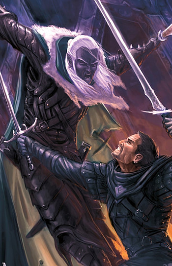 Legend of Drizzt, Dungeons & Dragons, Streams of silver HD phone wallpaper