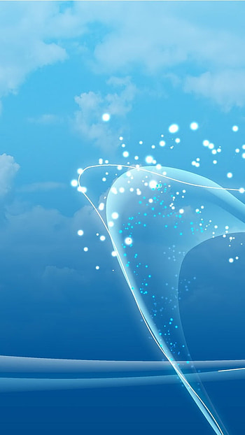 Clean, Blue, Abstract Color HD phone wallpaper