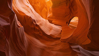 Nature, Canyon, Shine, Light, Inside HD wallpaper