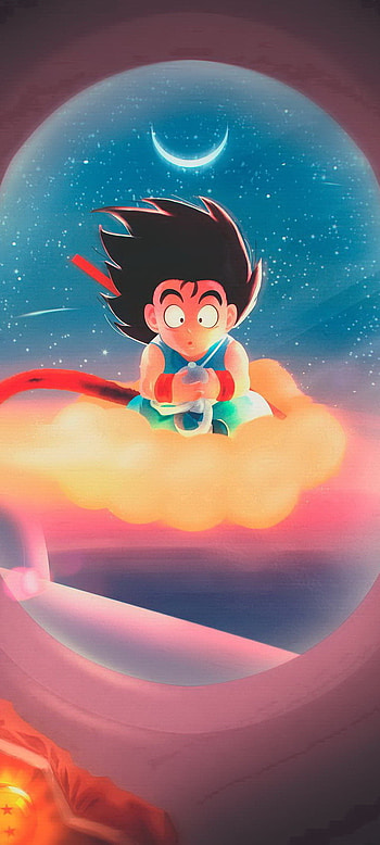 Son of Goku, art, anime HD phone wallpaper