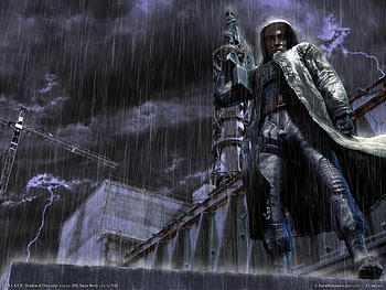 Games, Rain, S.t.a.l.k.e.r. HD wallpaper
