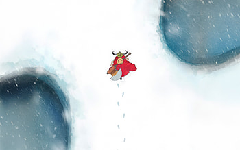 Monkey D. Luffy — : Lone Snowbound Trek, Anime, One Piece HD wallpaper