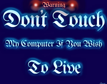 Warning, blue, background, other, texture HD wallpaper