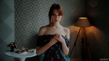 Beautiful-Russian-Models-Olya-40.jpg, indoors, model, beautiful, russian HD wallpaper