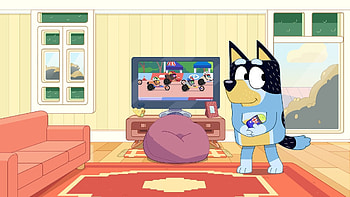 Bluey : Fun and Adventure in a Vibrant TV Show Scene, TV Show, Bluey HD wallpaper