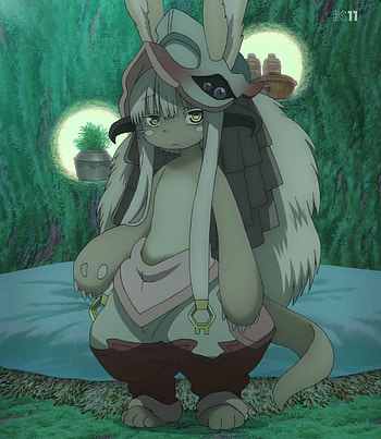 Nanachi, art, green HD phone wallpaper