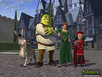 shrek, cartoon HD wallpaper