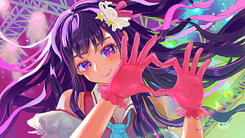 Hoshino Ai, Ai Hoshino, Anime, Oshi no Ko HD wallpaper