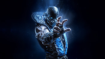 Sub Zero Icebound Warrior, sub-zero, mortal-kombat, games, artwork, digital-art, ai, art, video-games HD wallpaper