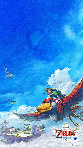 Link, video game, The Legend Of Zelda: Skyward Sword HD phone wallpaper