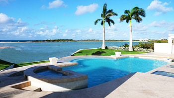 I Can See For Miles & Miles, view, pool, beautiful, spa, ocean HD wallpaper