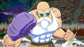 Master Roshi, Dragon Ball FighterZ DLC, Ancient martial arts, Unpredictable moves HD wallpaper