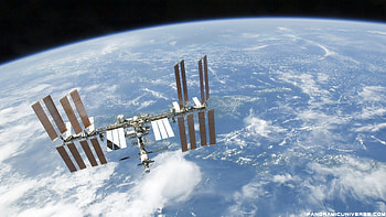 International Space Station, station, space, earth, sky HD wallpaper