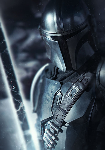 Mando, action_figure, machine HD phone wallpaper