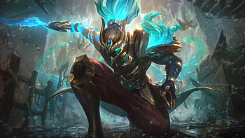 Sea Dog Yasuo, ski, legends, league, of HD wallpaper