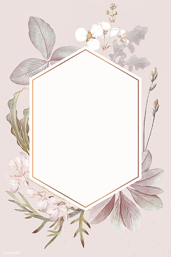premium vector of Frame with Bulltongue arrowhead vector, Flower Frame HD phone wallpaper