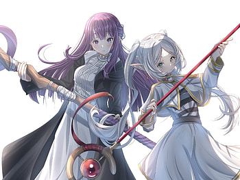 Fern & Frieren, Anime, Frieren: Beyond Journey's End, Frieren (Frieren: Beyond Journey's End), Fern (Frieren: Beyond Journey's End) HD wallpaper