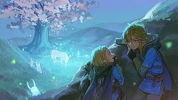 The Legend of Zelda, Breath of the Wild 2, Stunning , Enchanted world HD wallpaper