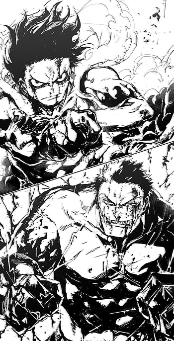 Luffy vs Katakuri.. One Piece. One piece tattoos, One piece , One piece manga HD phone wallpaper