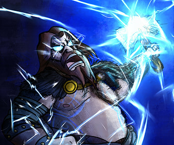 THOR! THE GOD OF THUNDER, Thor (God of War), video game, God of War: Ragnarök HD wallpaper