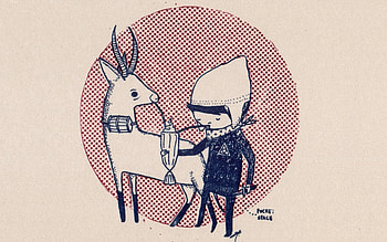 Food, Art, , Drawing, Human, Person, Deer, Ghostpatrol HD wallpaper