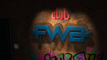 fwa, club, black, color, sign, graffiti HD wallpaper