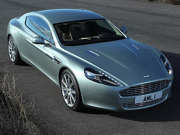 Auto, Aston Martin, Cars, View From Above, Asphalt, 2009, Rapide HD wallpaper