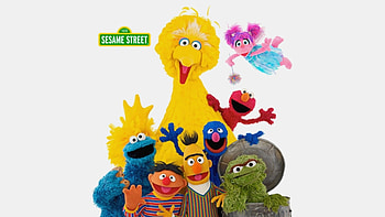 Sesame Street, Vibrant backgrounds, Playful characters, Classic show HD wallpaper