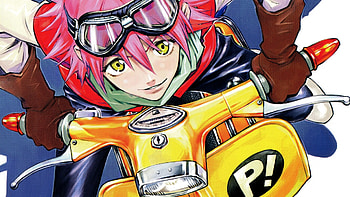 Artwork, Haruko Haruhara HD wallpaper