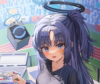 Hayase Yuuka, Hayase Yuuka, video game, Blue Archive HD wallpaper