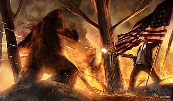 7 Badass Digital Art of United States Presidents | DigitalArt.io HD wallpaper