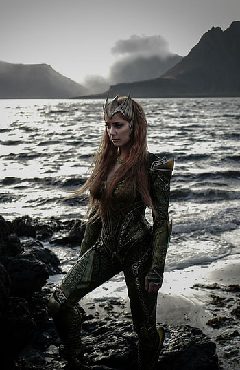 Amber Heard, King of the Seven Seas, Aquaman HD phone wallpaper