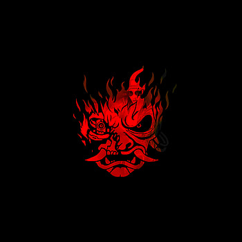 Cyberpunk 2077, samurai's mask, dark, 2021 HD phone wallpaper