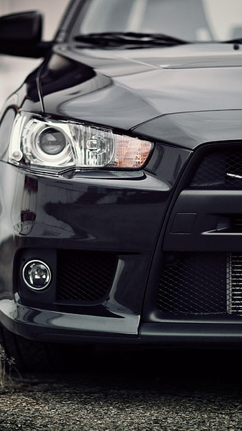 Mitsubishi Lancer Evo X, Modified car HD phone wallpaper