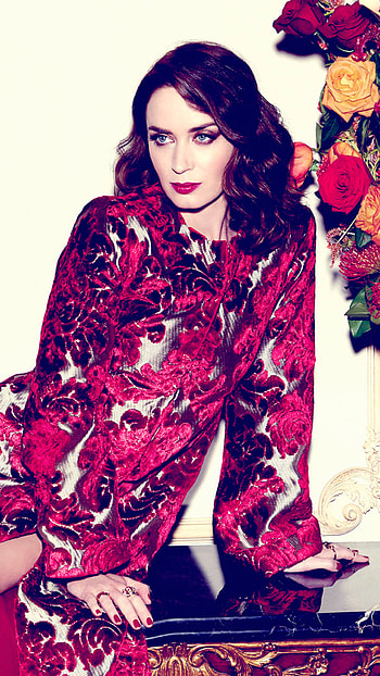 Emily Blunt, British actress, Xperia X XZ Z5 Premium HD phone wallpaper