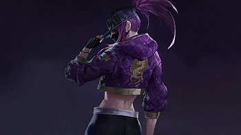 Kda Akali Lol, akali-league-of-legends, league-of-legends, games HD wallpaper