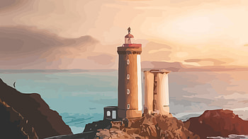 Lighthouse Artistic, lighthouse, artist, artwork, digital-art HD wallpaper