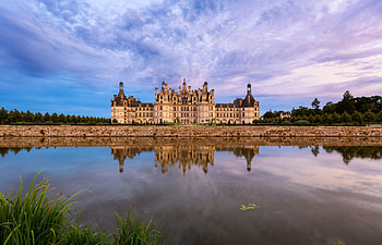 Chateau-De-Chambord, Beach, Chateau, Chambord, De HD wallpaper