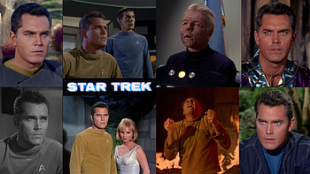 Captain Christopher Pike, Star Trek Pilot, Jeffery Hunter, The Cage, Star Trek Pilot Episode HD wallpaper