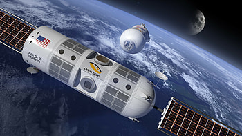 Aurora Space Station, Space Tourism HD wallpaper