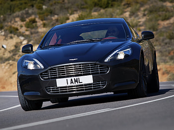 Aston Martin, Cars, Asphalt, Front View, Style, 2009, Rapide HD wallpaper