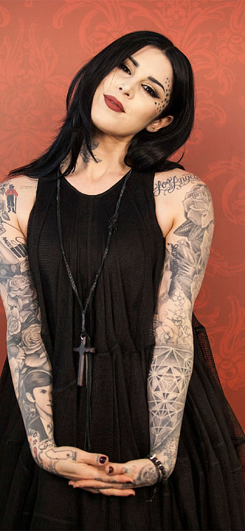Kat Von D, , Personalized visuals, Custom look HD phone wallpaper