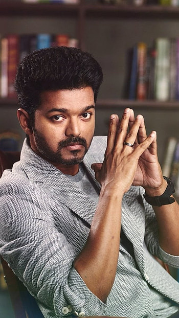 Beast Vijay, Library Background HD phone wallpaper