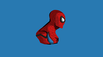 Spiderman Minimalism, spiderman, minimalism, artwork, artist, digital-art, artstation, superheroes HD wallpaper