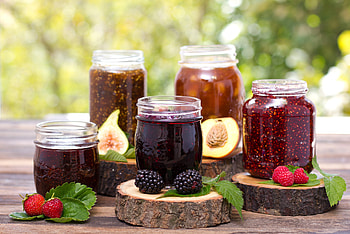 Fruity delight, Toast topper, Bursting with flavor, Food preservation HD wallpaper