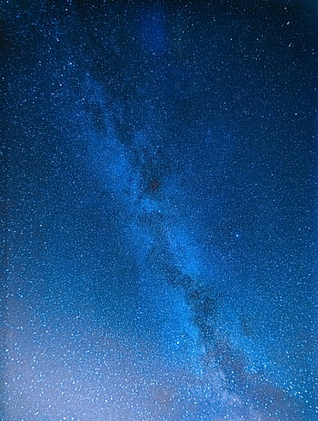 Captivating view of the Milky Way in a starry night sky over Pont-a-Celles, Belgium. HD phone wallpaper