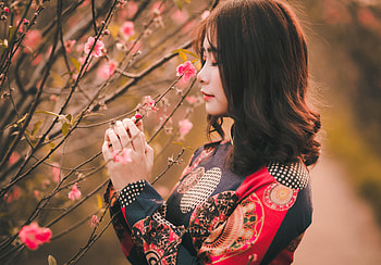 Pretty Lady, model, lady, pretty, woman HD wallpaper