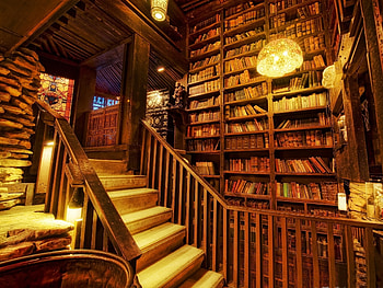 Books, Lights, Miscellanea, Miscellaneous, Library, Light Fixtures HD wallpaper
