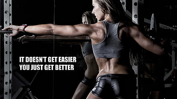 Fitness Quote HD wallpaper