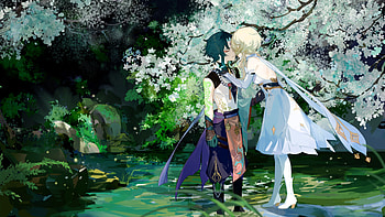 Lumine Xiao Genshin Impact HD wallpaper